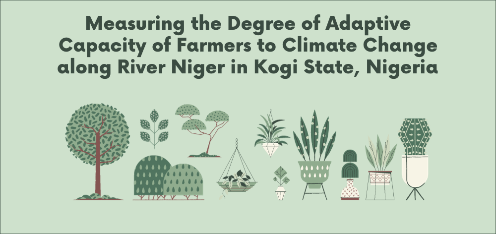 measuring the degree of adaptive capacity of farmers