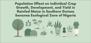 Population Effect on Individual Crop Growth